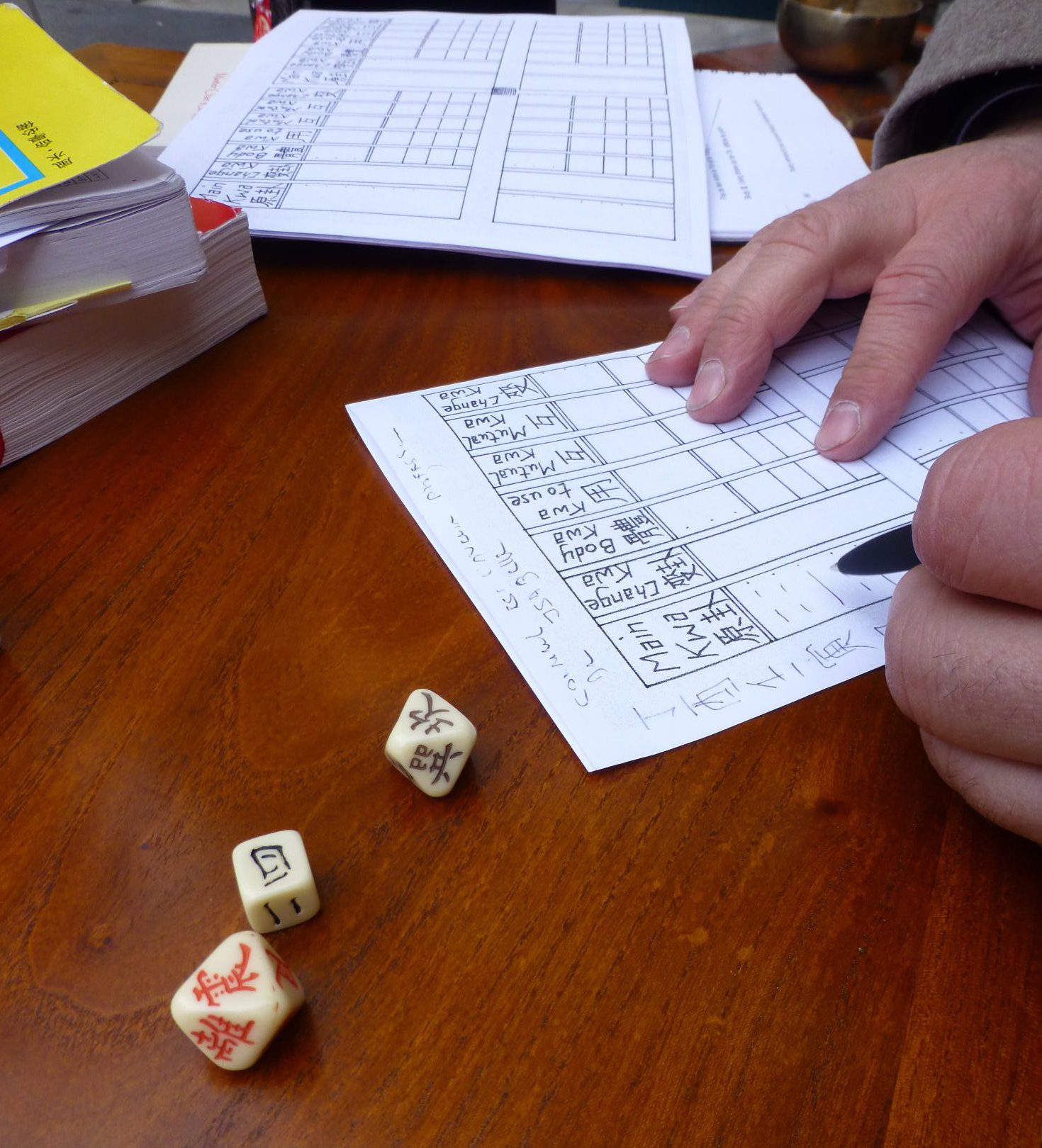 I-Ching Dice Prediction (Part I)