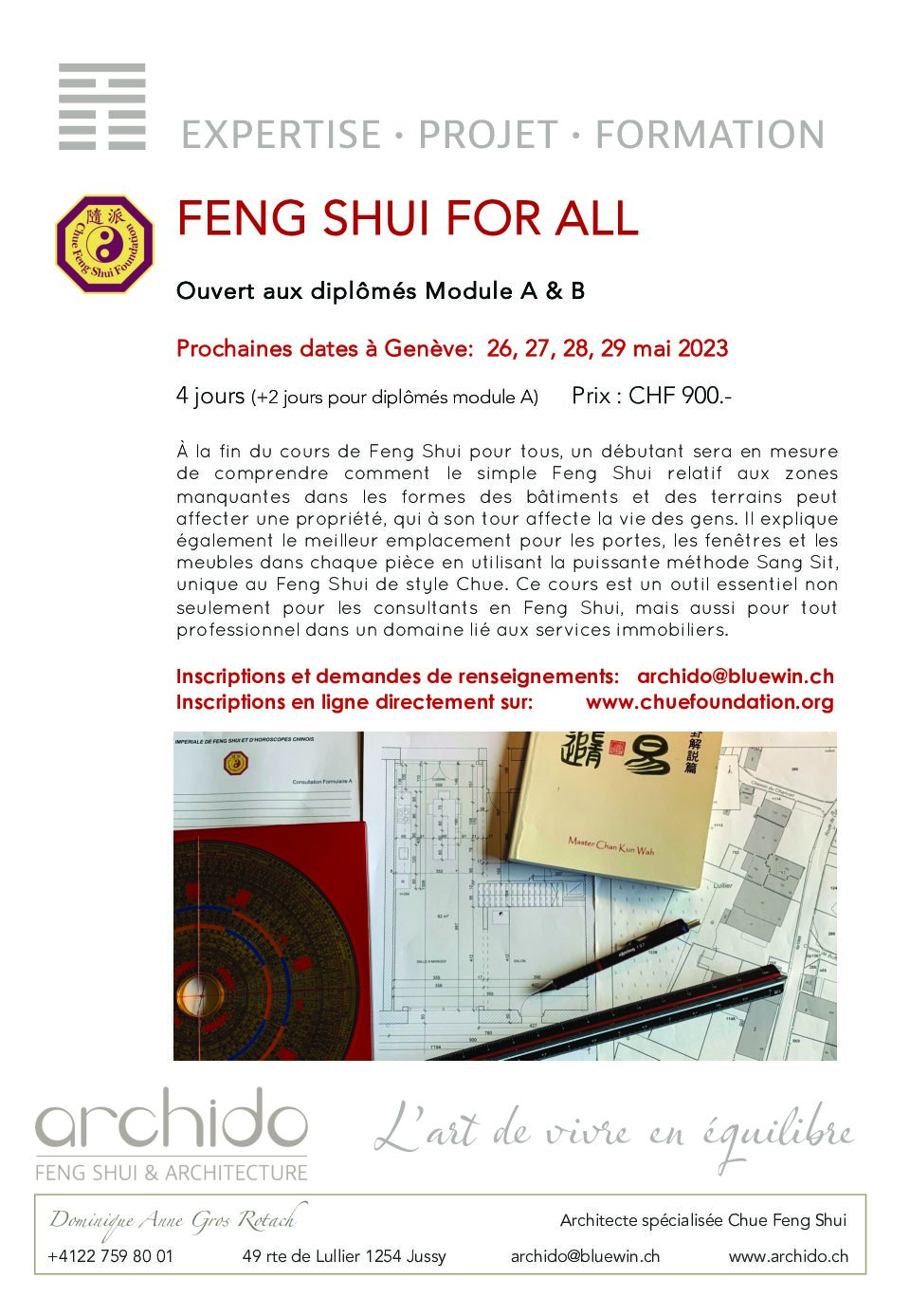 Feng Shui Pour tous (Feng Shui for All - for undergraduates)