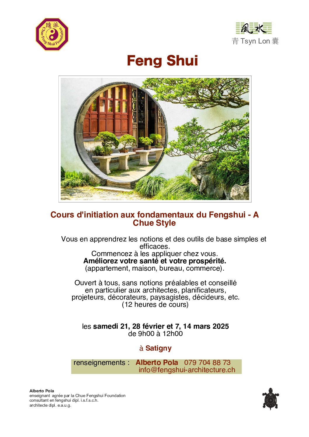 Chue Style Feng Shui Foundation Course A